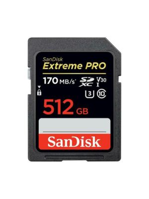 SanDisk Extreme Pro SDXC SDXXY 512GB 170MB/s R 90MB/s W