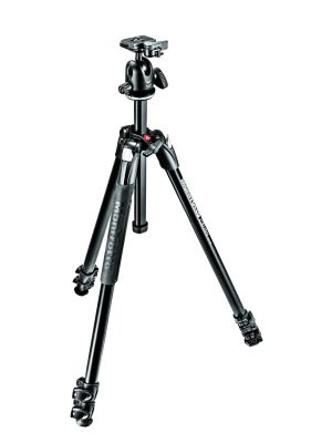 Manfrotto 290 DUAL 3-Section Tripod with Ball Head Kit (MK290XTA3-BH)