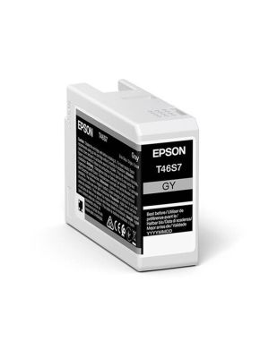 Epson T46S7 Grey Pro10 Genuine Ink 25ml for P706