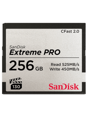 SanDisk Extreme Pro CFast 2.0 256GB 525MB/s