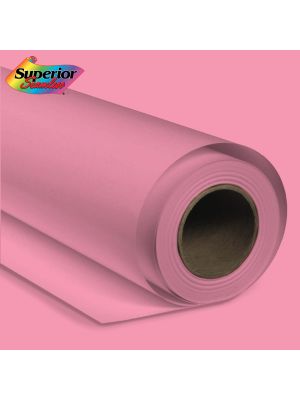 Superior Seamless 17 Carnation Pink Background Paper Roll 2.72m